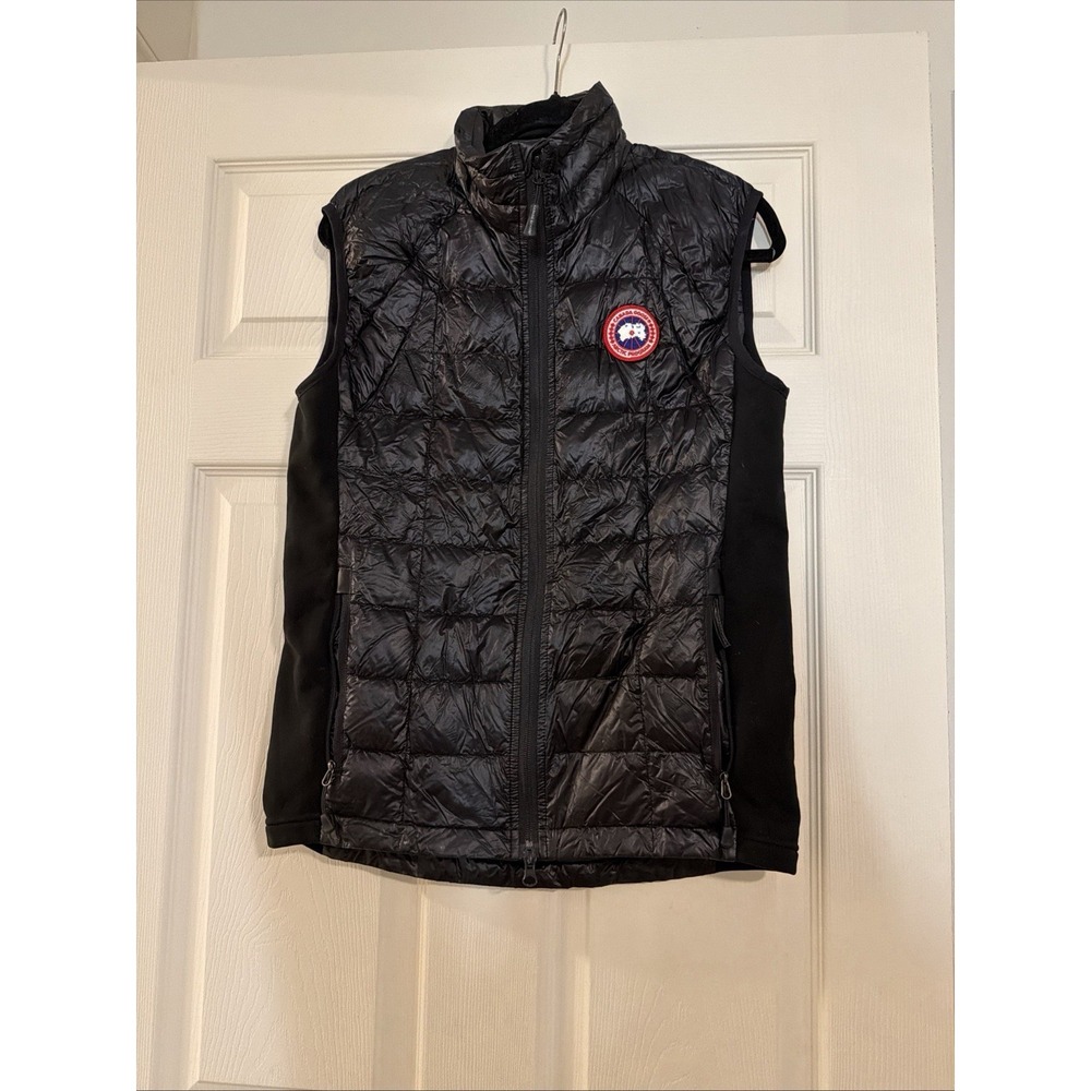 Canada‎ Goose Men's Down Vest Size M Black Arctic Program Made in Canada